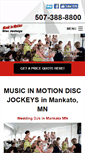 Mobile Screenshot of mankato.musicinmotiondj.com